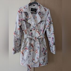 Guess Rare Floral Trench Coat